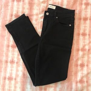 Gap 1969 “Real Straight” Black Jeans